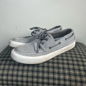 Sperry Gray Casual Men's Boat Shoes